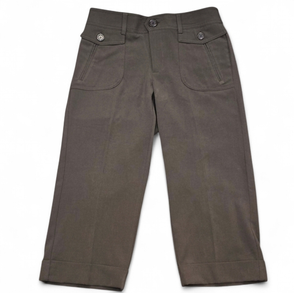 Christopher & Banks Straight Leg Stretch Capri Pants Size 14